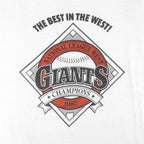 MLB (Stedman) - San Francisco Giants the Best In The West T-Shirt 1987 Large Vintage Retro Baseball
