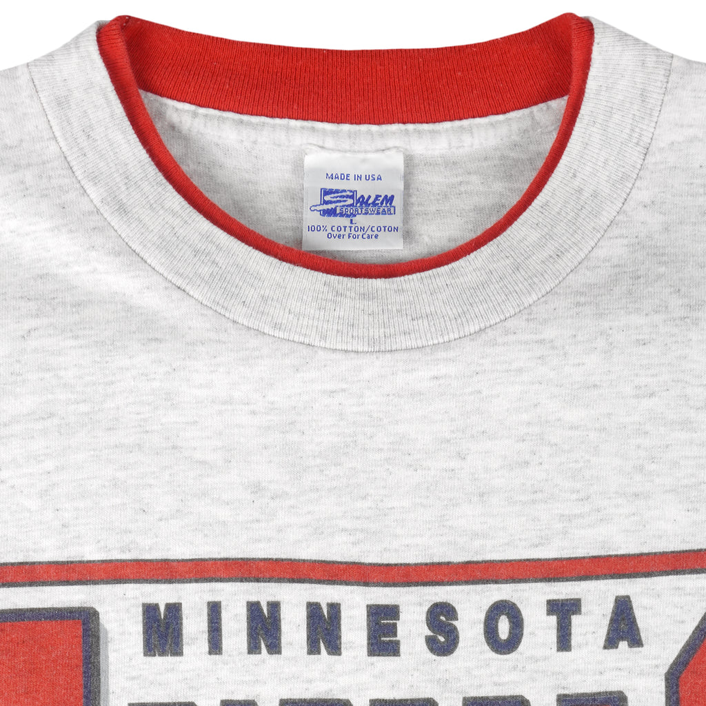 MLB (Salem) - Minnesota Twins Under Layer T-Shirt 1991 Large Vintage Retro Baseball