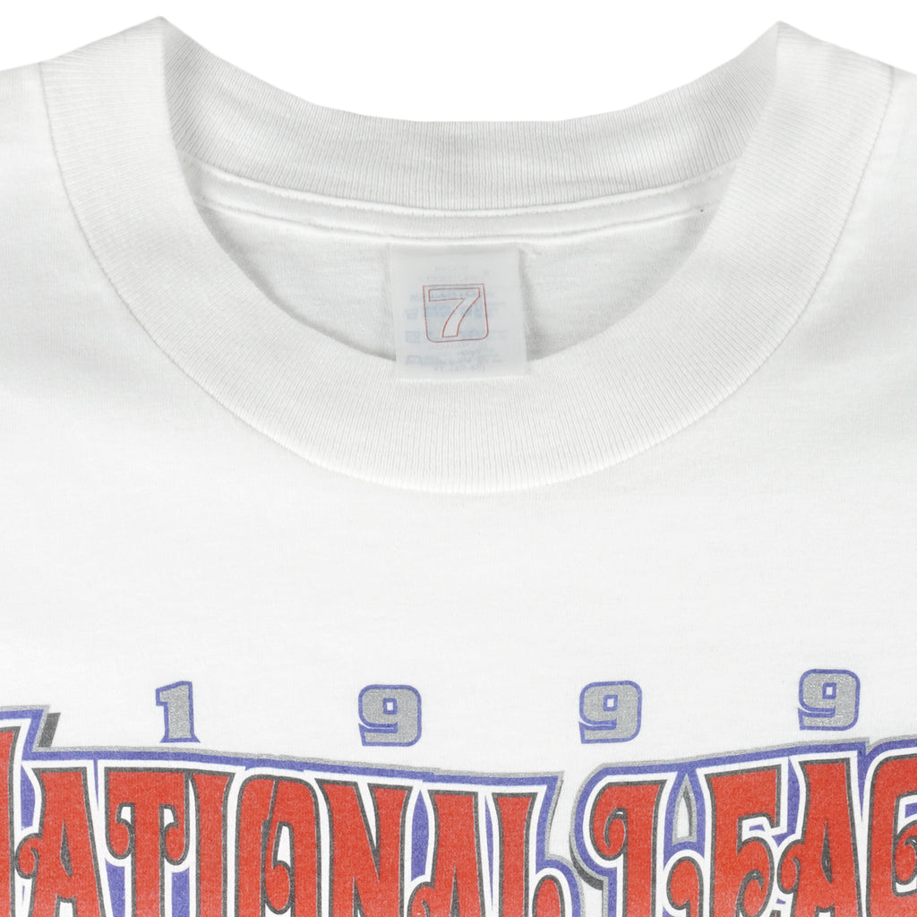 MLB (Logo 7) - Boston All Star Game Single Stitch T-Shirt 1999 X-Large Vintage Retro Baseball