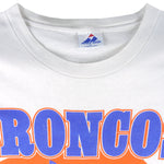 NFL (Apex One) - Denver Broncos Spell-Out T-Shirt 1994 Large vintage Retro Football