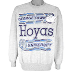 NCAA - Georgetown Hoyas Crew Neck Sweatshirt 1991 Large
