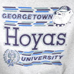 NCAA - Georgetown Hoyas Crew Neck Sweatshirt 1991 Large Vintage Retro Football College