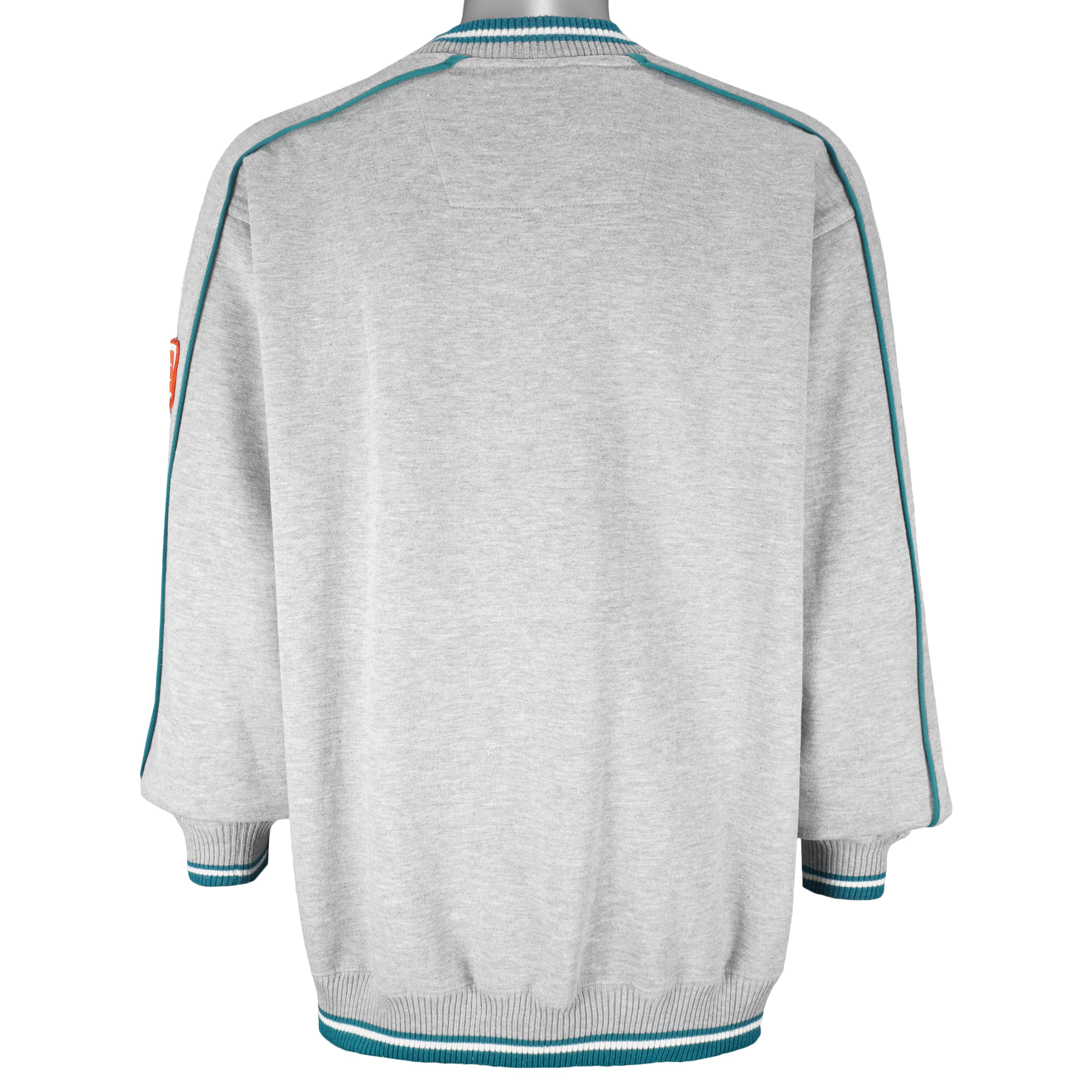 adidas Blue Jackets Vintage Crew Sweatshirt - Grey