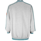 NFL (Lee) - Miami Dolphins Embroidered Crew Neck Sweatshirt 1990s Large Vintage Retro Football