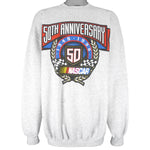 NASCAR (Tultex) - 50th Anniversary Crew Neck Sweatshirt 1998 XX-Large