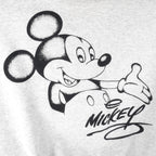 Disney - Mickey Mouse Crew Neck Sweatshirt 1990s Large Vintage Retro