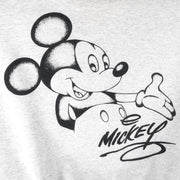 Disney - Mickey Mouse Crew Neck Sweatshirt 1990s Large Vintage Retro