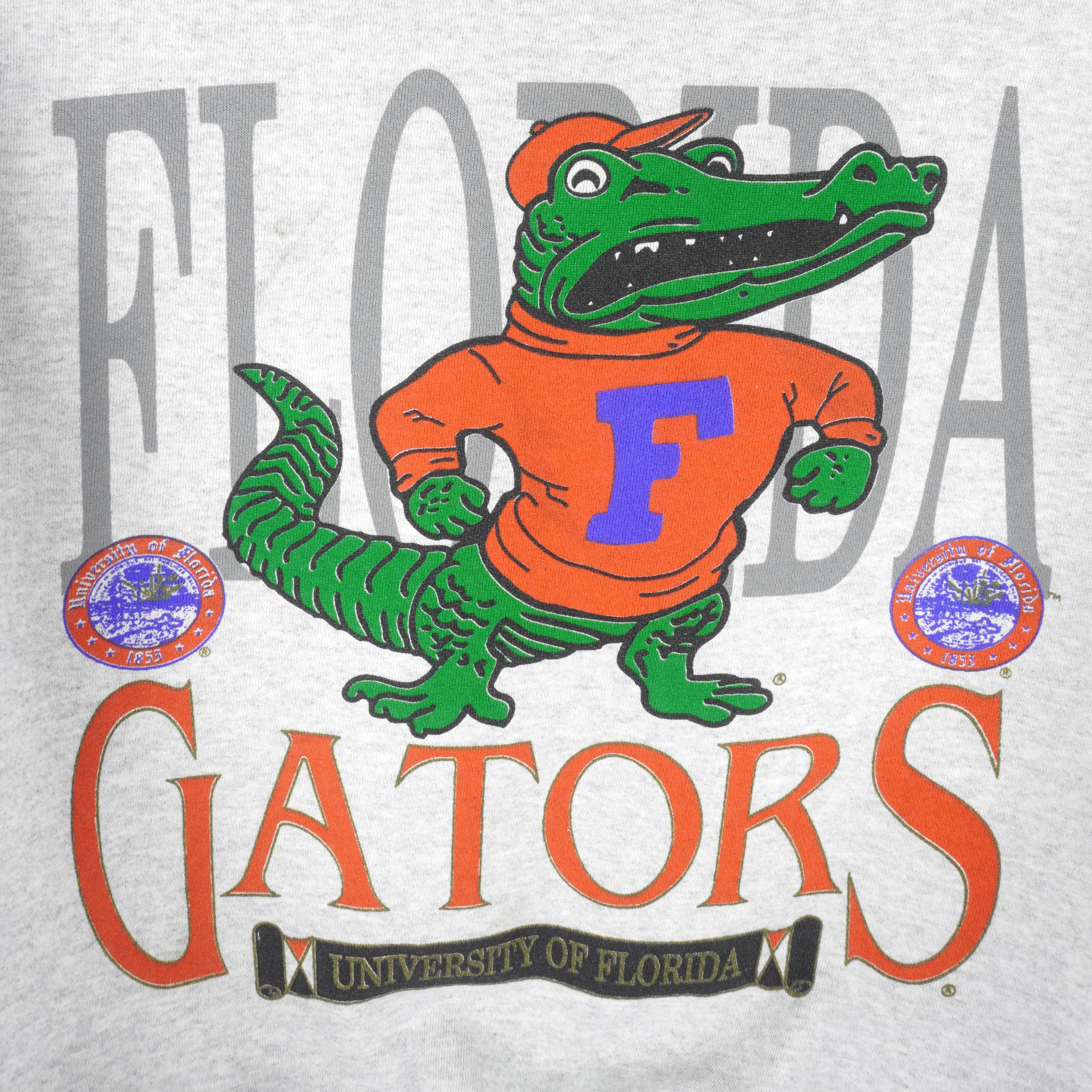 NCAA (Briar Creek) - Florida Gators Crew Neck Sweatshirt 1990s X-Large Vintage Retro Football College