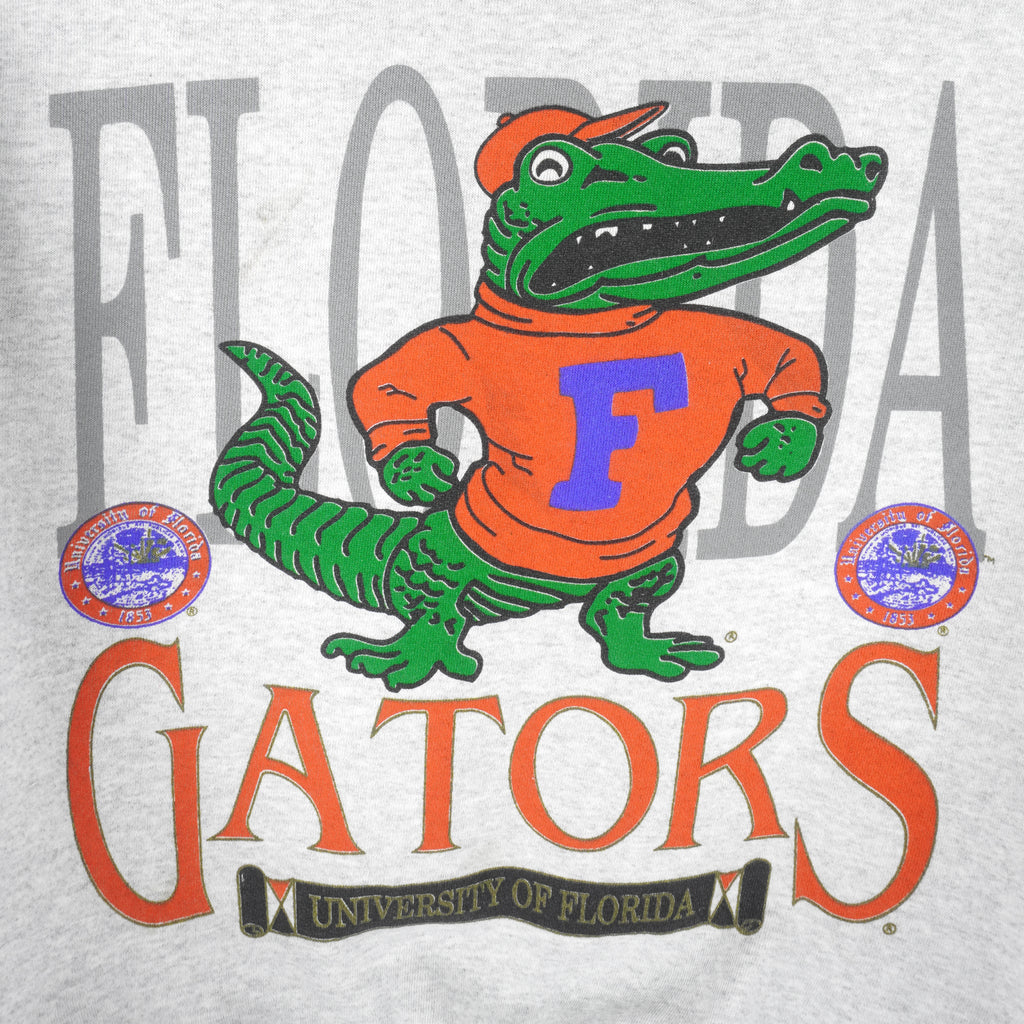 NCAA (Briar Creek) - Florida Gators Crew Neck Sweatshirt 1990s X-Large Vintage Retro Football College