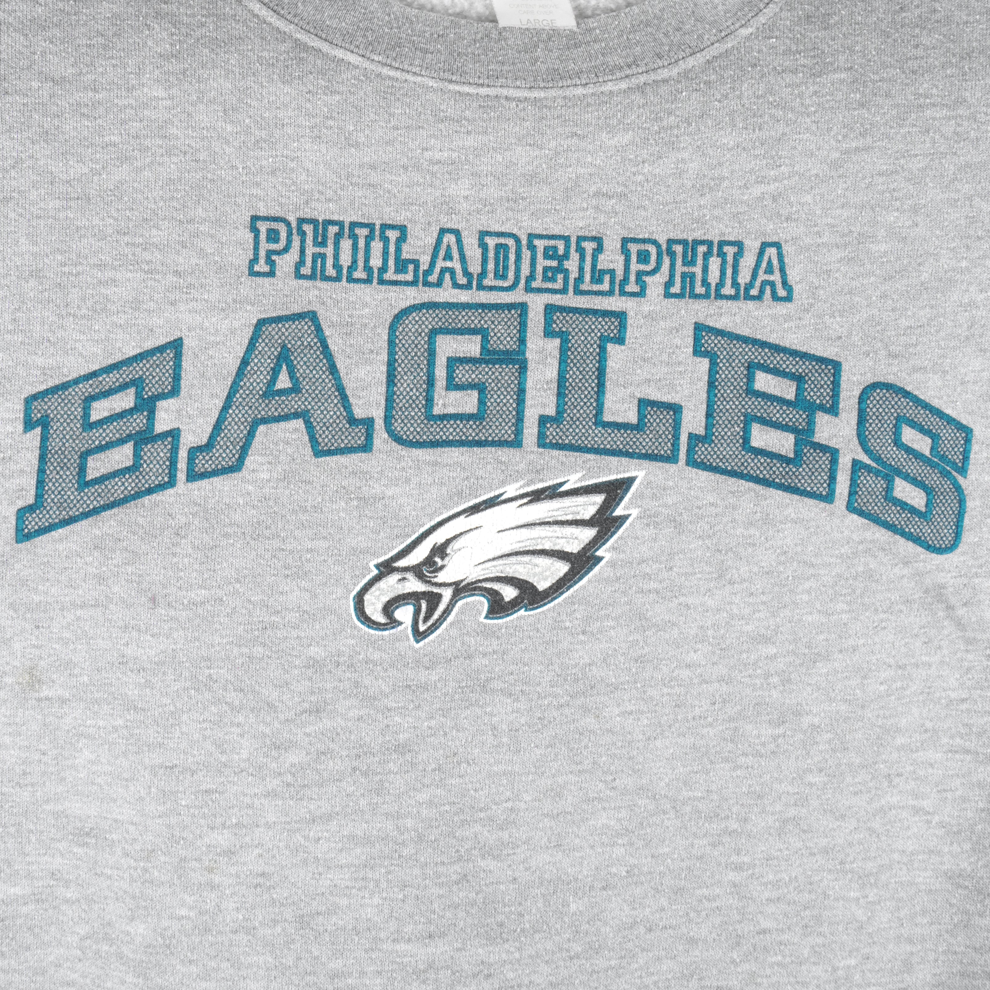 Gildan, Shirts, Vintage Nfl Philadelphia Eagles Football Sweatshirt Philadelphia  Eagles Shirt