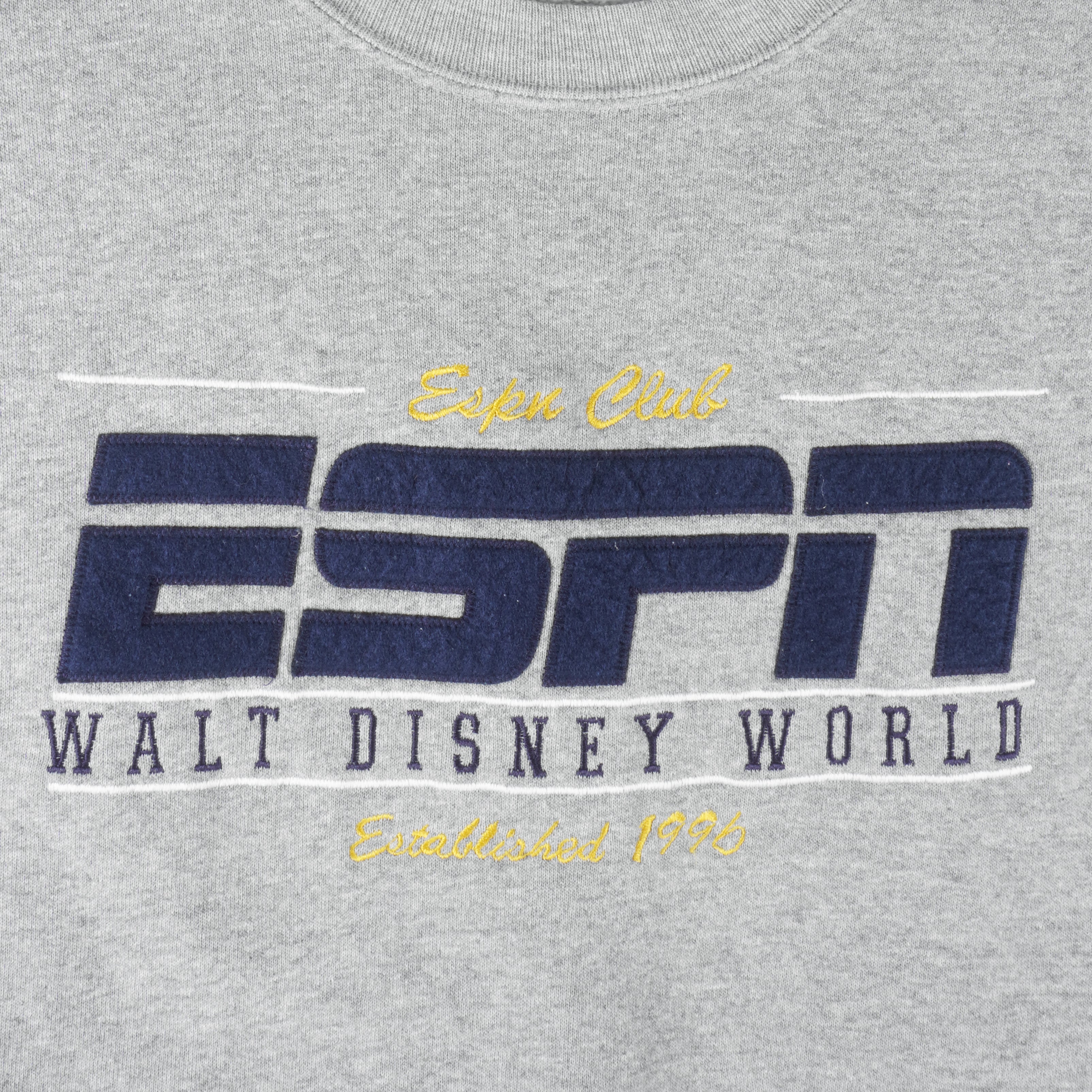 Vintage - ESPN Walt Disney World Embroidered Sweatshirt 1990s XX-Large Vintage Retro