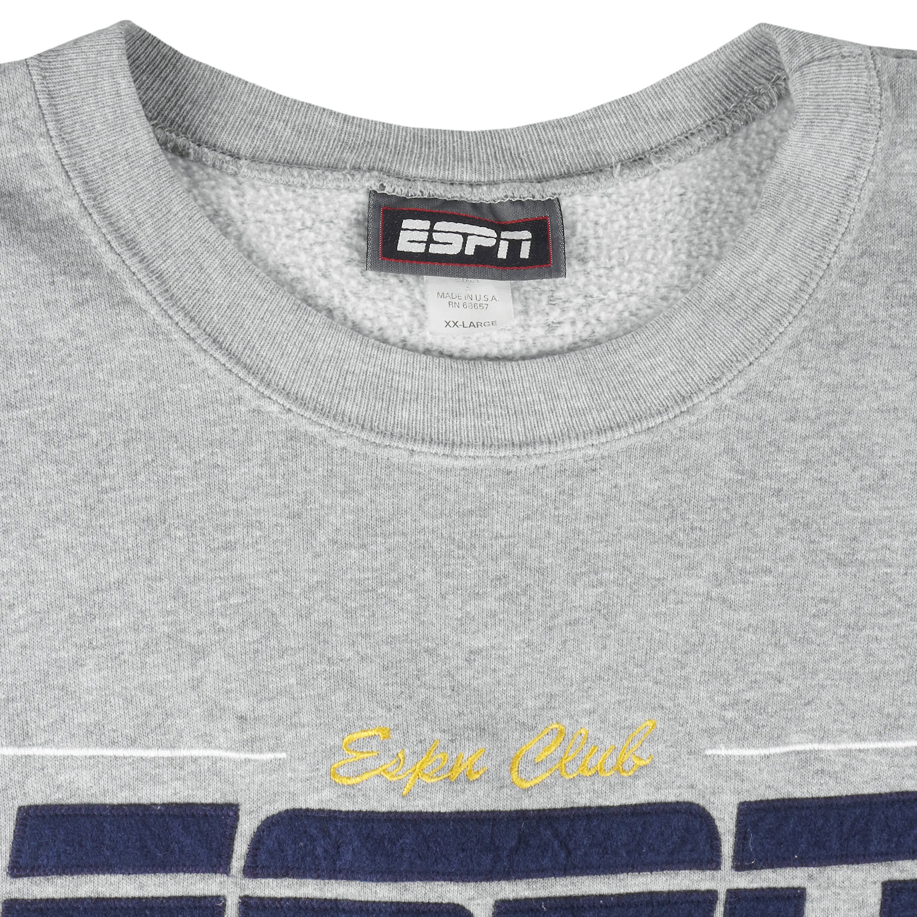 Vintage - ESPN Walt Disney World Embroidered Sweatshirt 1990s XX-Large Vintage Retro