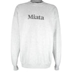 Vintage - Miata MX-5 Mazda Car Crew Neck Sweatshirt 1990s XX-Large Vintage Retro