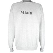 Vintage - Miata MX-5 Mazda Car Crew Neck Sweatshirt 1990s XX-Large Vintage Retro