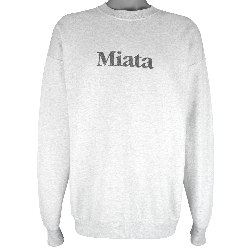 Vintage - Miata MX-5 Mazda Car Crew Neck Sweatshirt 1990s XX-Large Vintage Retro