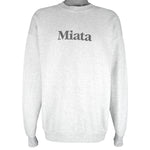Vintage - Miata MX-5 Mazda Car Crew Neck Sweatshirt 1990s XX-Large Vintage Retro