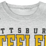 NFL (Pro Player) - Pittsburgh Steelers Crew Neck Sweatshirt 1996 Medium Vintage Retro Football