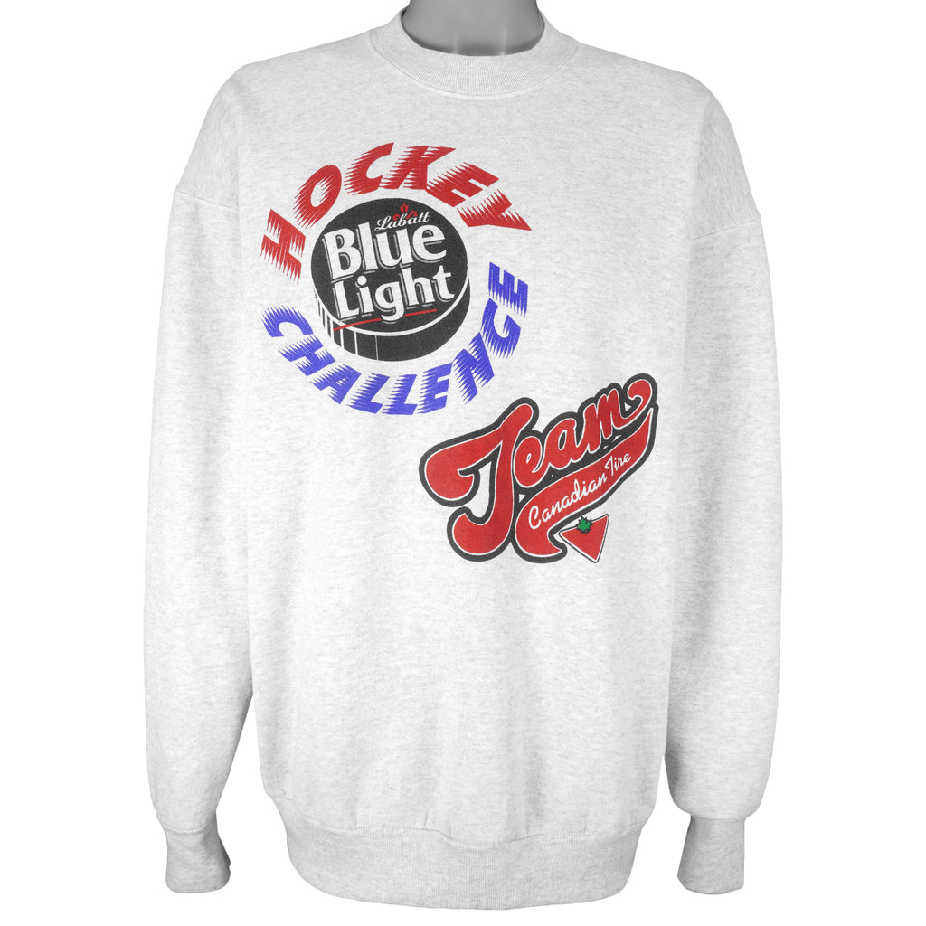 NHL (CGW) - Labatt Blue Hockey Challenge Team Canadian Sweatshirt 1990s XX-Large Vintage Retro Hockey