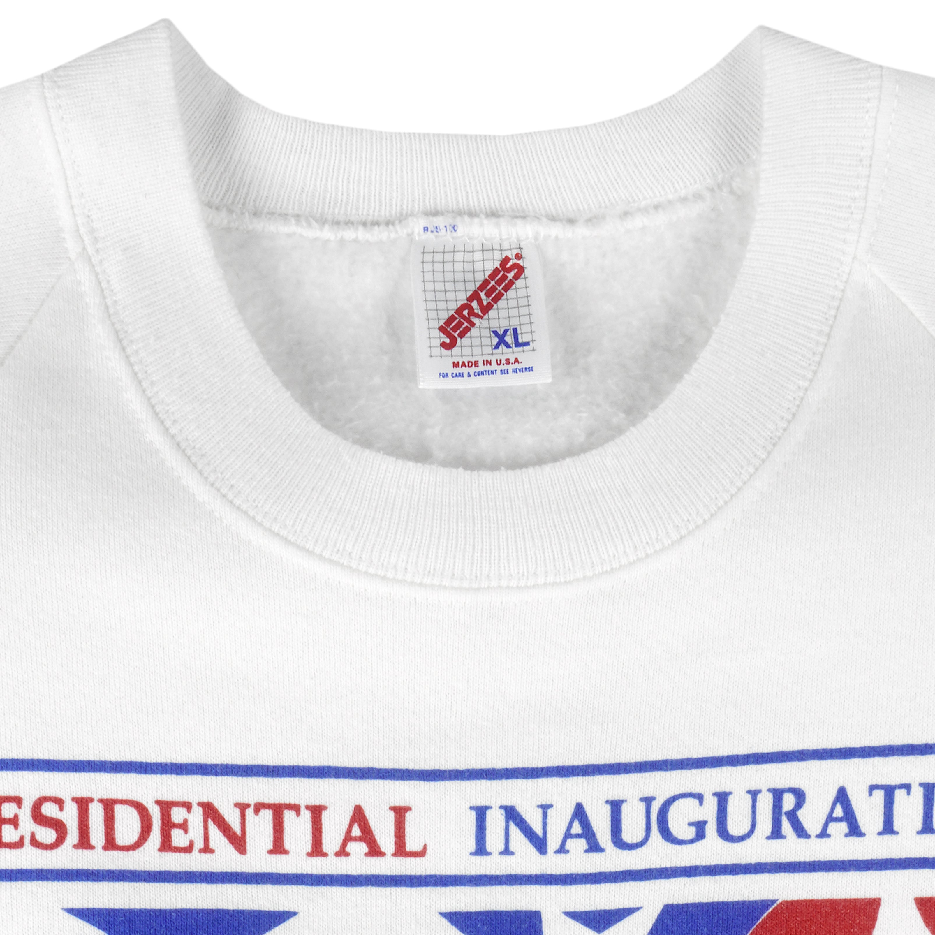 Vintage (Jerzees) - Bill Clinton Presidential Inauguration Crew Neck Sweatshirt 1993 X-Large