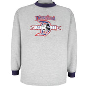 Disney (Hanes) - Mickey Mouse Disneyland Crew Neck Sweatshirt 1990s Medium Vintage Retro