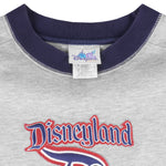 Disney (Hanes) - Mickey Mouse Disneyland Crew Neck Sweatshirt 1990s Medium Vintage Retro