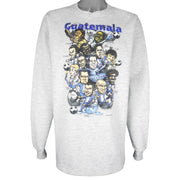 Vintage - Guatemala National Football Team Crew Neck Sweatshirt 2004 X-Large Vintage Retro