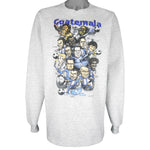 Vintage - Guatemala National Football Team Crew Neck Sweatshirt 2004 X-Large Vintage Retro