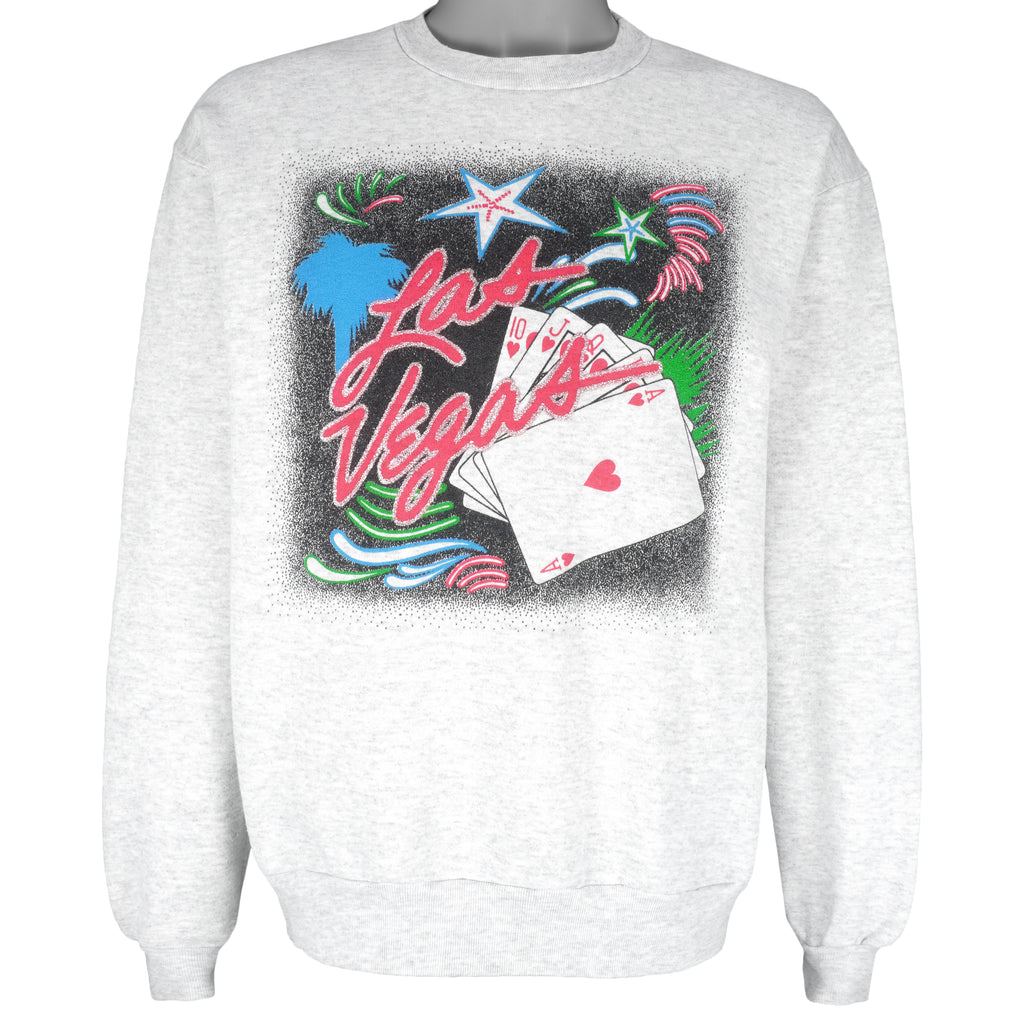 Vintage (Majestic) - Las Vegas Stars Crew Neck Sweatshirt 1990s Large Vintage Retro
