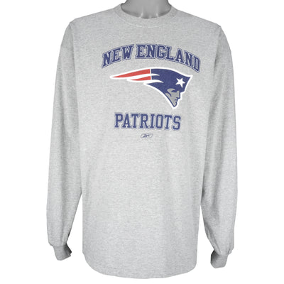 Reebok - New England Patriots Crew Neck Sweatshirt 2000s X-Large