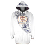 Vintage - ECKO UNLTD Hooded Sweatshirt 2000s X-Large Vintage Retro