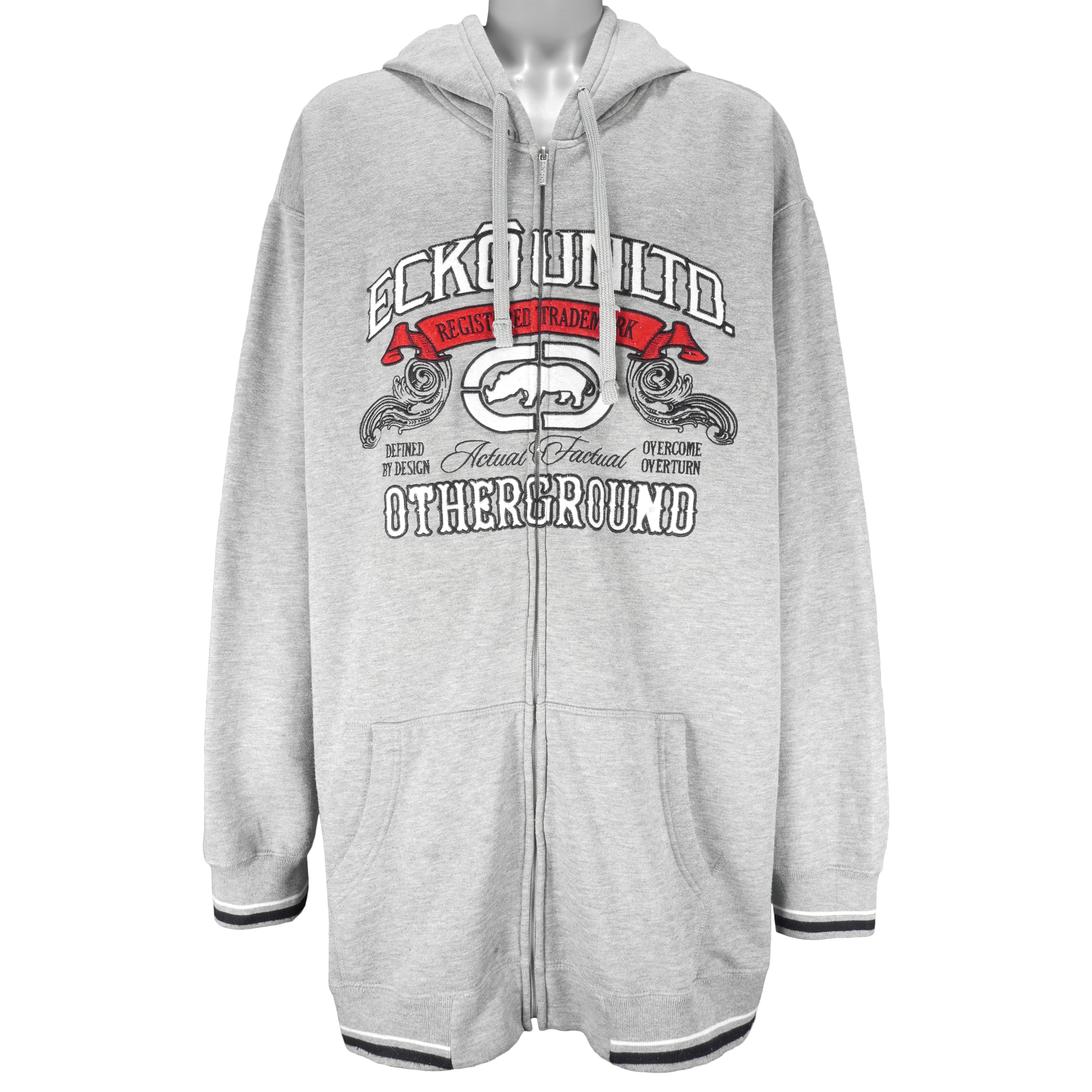 Vintage - ECKO UNLTD Otherground Hooded Sweatshirt 2000s 4X-Large