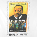 Vintage - Martin Luther King Jr. I Have A Dream Stamp T-Shirt 1990s Large Vintage Retro