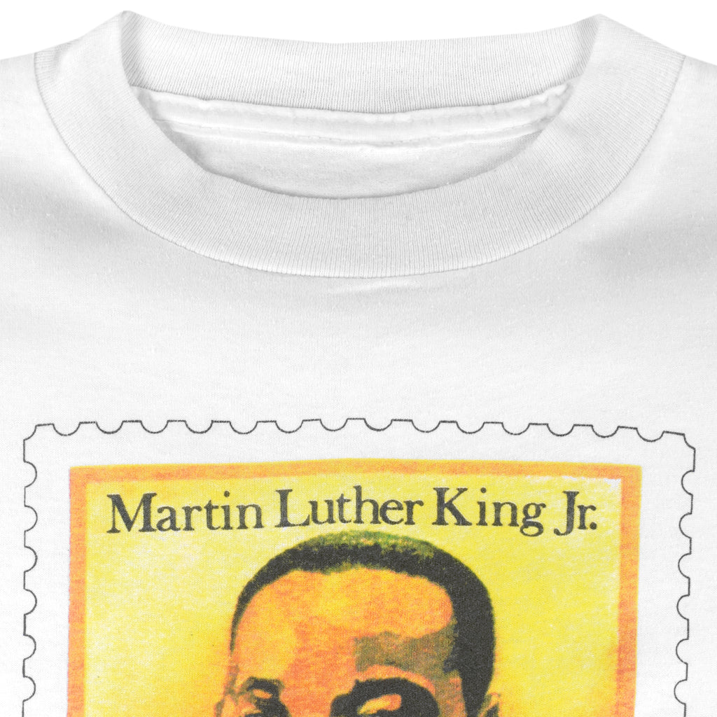 Vintage - Martin Luther King Jr. I Have A Dream Stamp T-Shirt 1990s Large Vintage Retro