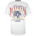 NHL (Mendez) - Florida Panthers Inaugural Season Single Stitch T-Shirt 1993 X-Large Vintage Retro Hockey