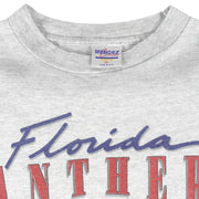 NHL (Mendez) - Florida Panthers Inaugural Season Single Stitch T-Shirt 1993 X-Large Vintage Retro Hockey