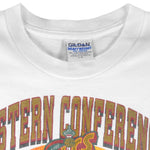 NBA (Gildan) - Seattle SuperSonics Finals T-Shirt 1996 Large Vintage Retro Basketball