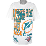 NFL (Pro Player) - Miami Dolphins Single Stitch T-Shirt 1994 X-Large Vintage Retro Football