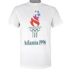 Vintage (Oneita) - Atlanta Olympic Games T-Shirt 1996 Medium Vintage Retro