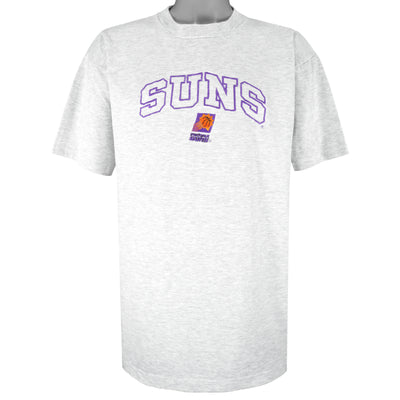 NBA (Competitor) - Phoenix Suns Embroidered T-Shirt 1990s Large