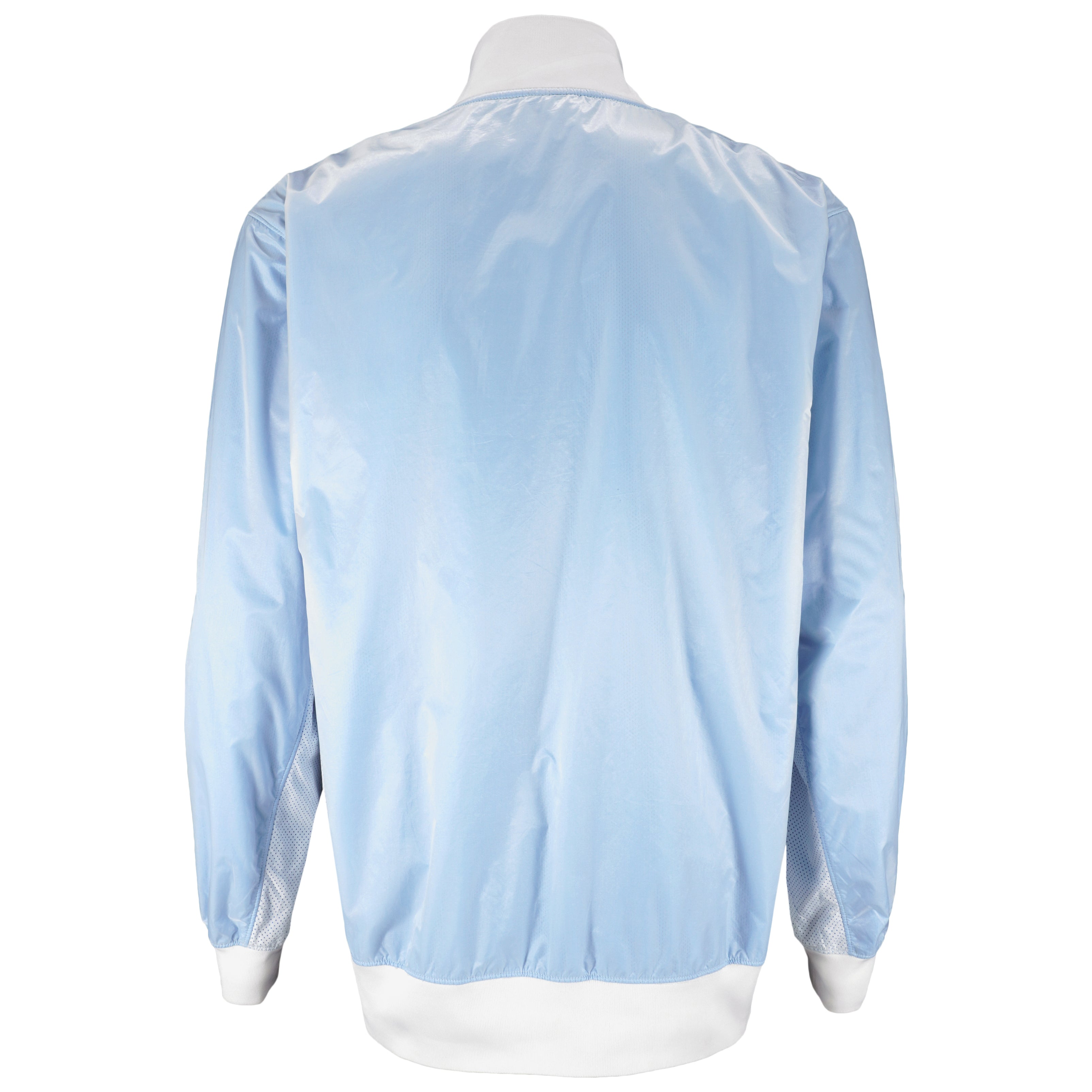 Jordan - Blue Jumpman Zip-Up Windbreaker 2000s Medium Vintage Retro