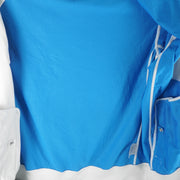 Jordan - Blue Jumpman Zip-Up Windbreaker 2000s Medium Vintage Retro