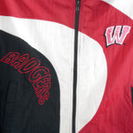 NCAA (Pro Player) - University Of Wisconsin Badgers Windbreaker 1990s X-Large
