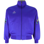 Kappa - Blue Sport Embroidered Japanese Style Track Jacket 1990s Medium