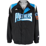 NFL (Apex One) - Carolina Panthers Windbreaker 1990s X-Large Vintage Retro Football