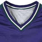 Nike - Blue & Green Swoosh Pullover Windbreaker 1990s X-Large Vintage Retro