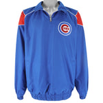 MLB (Genuine Merchandise) - Chicago Cubs Pullover Jacket 2000s Large Vintage Retro Baseball