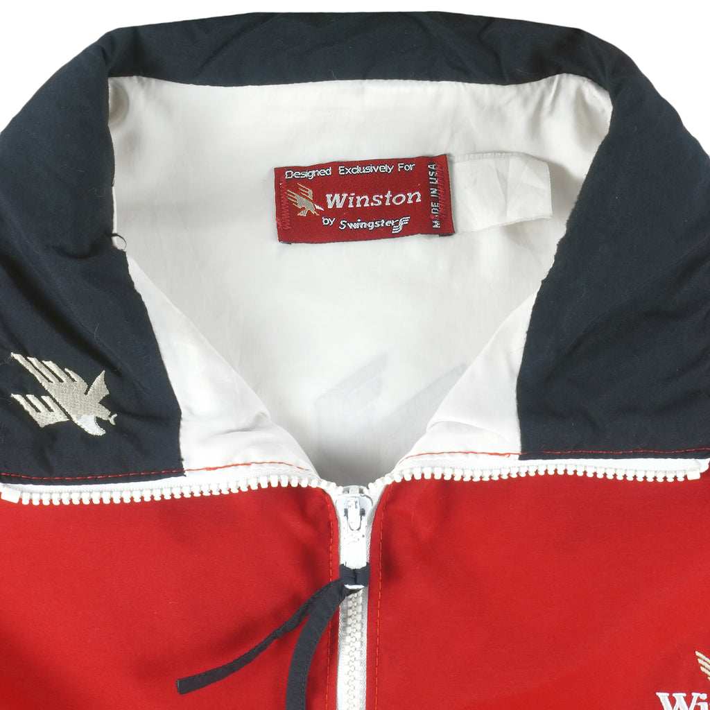 NASCAR - Winston Cup Series Drag Racing Jacket 1990s X-Large Vintage Retro