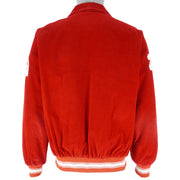 NHL (Canada Sportswear) - Chicago Blackhawks Corrugated Jacket 1980s Large Vintage Retro Hockey