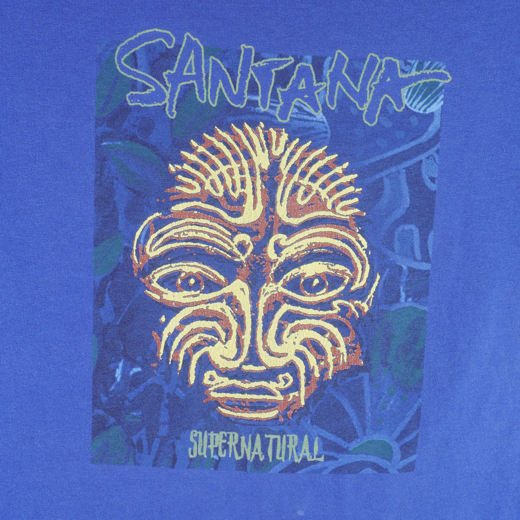 Vintage (AAA) - Santana Supernatural T-Shirt 1999 X-Large Vintage Retro