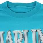 MLB - Florida Marlins Single Stitch T-Shirt 1993 Medium Vintage Retro baseball